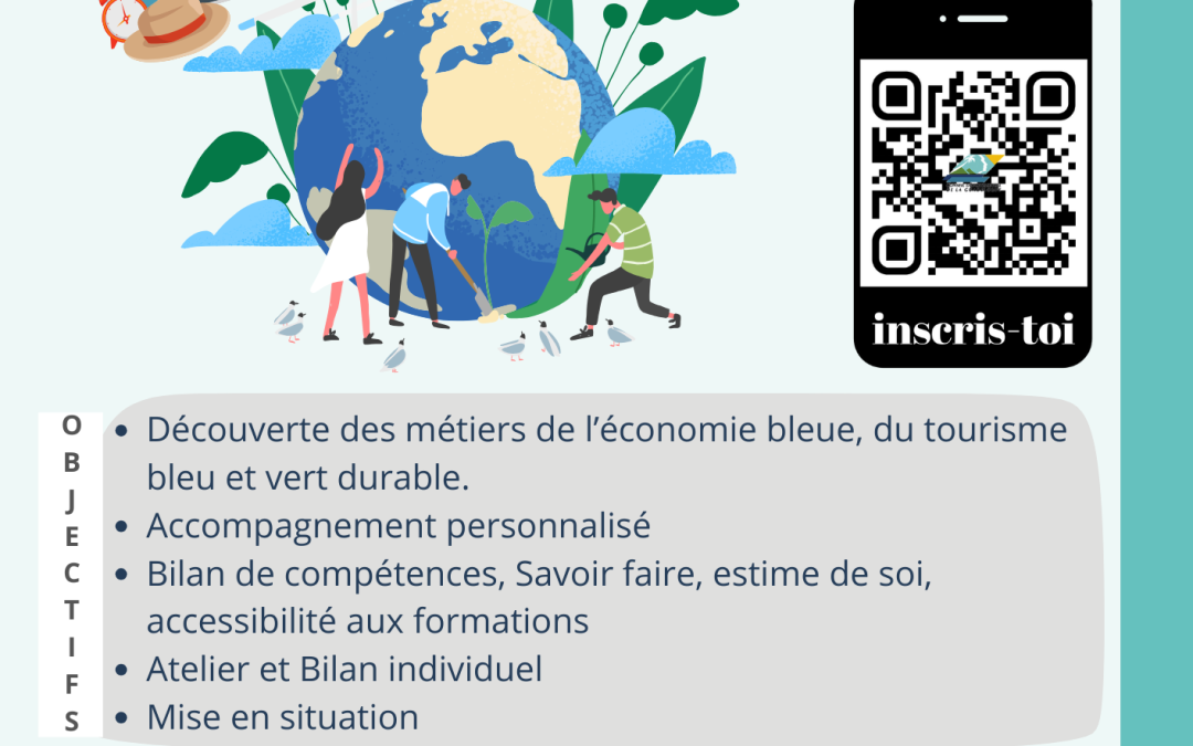 Découvrez les métiers du tourisme vert,  de la mer et solidaire