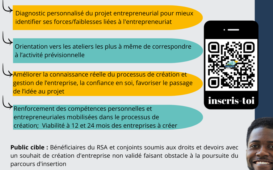 Préparation par la pratique à la création d’entreprise : Ateliers SPE Guadeloupe