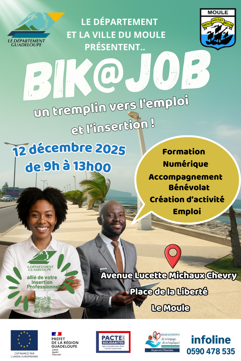 BIK@JOB à Le Moule