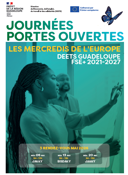 Journée portes ouvertes « Les mercredis de l&rsquo;Europe » du 13 Mai 2026- Gourbeyre